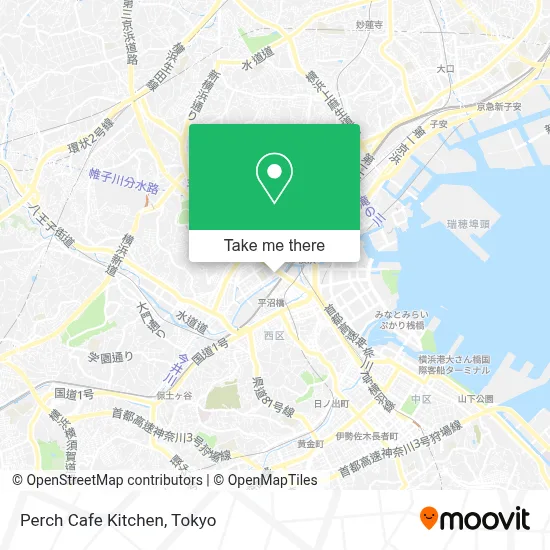 Perch Cafe Kitchen map
