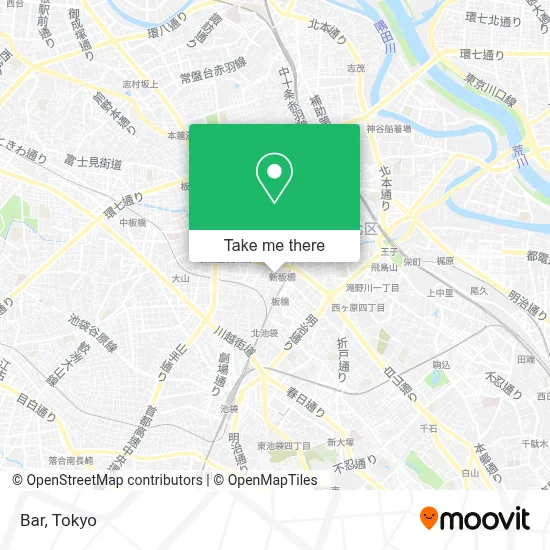 Bar map