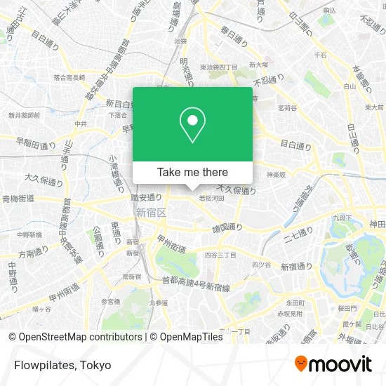 Flowpilates map