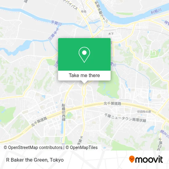 R Baker the Green map