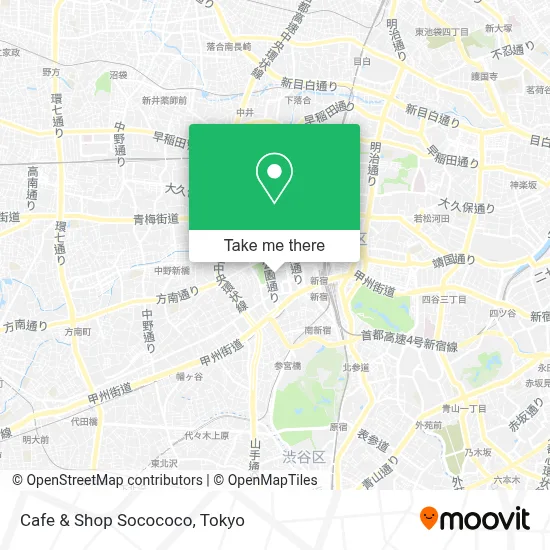 Cafe & Shop Socococo map