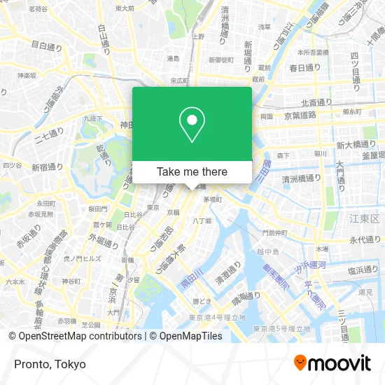 Pronto map