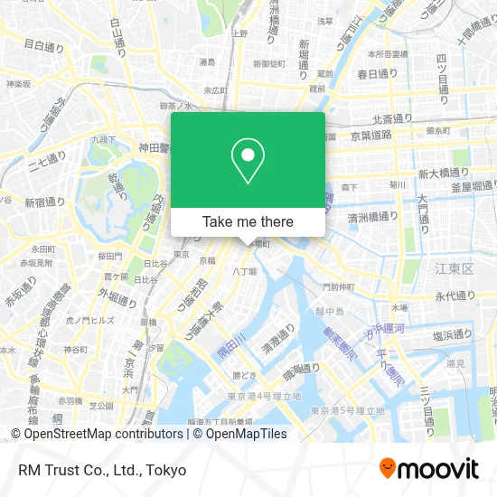 RM Trust Co., Ltd. map