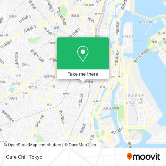Cafe Chii map