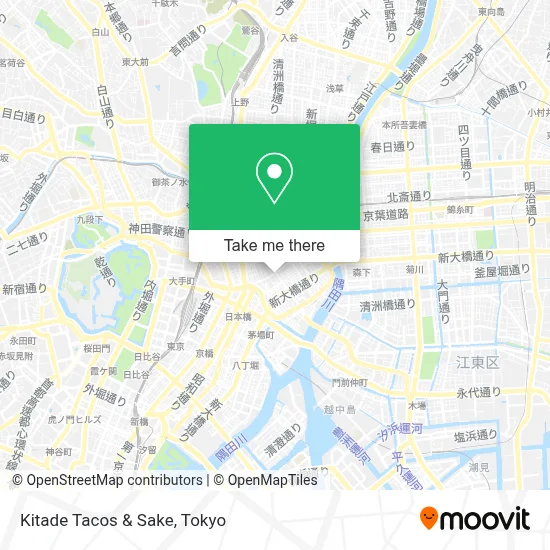 Kitade Tacos & Sake map