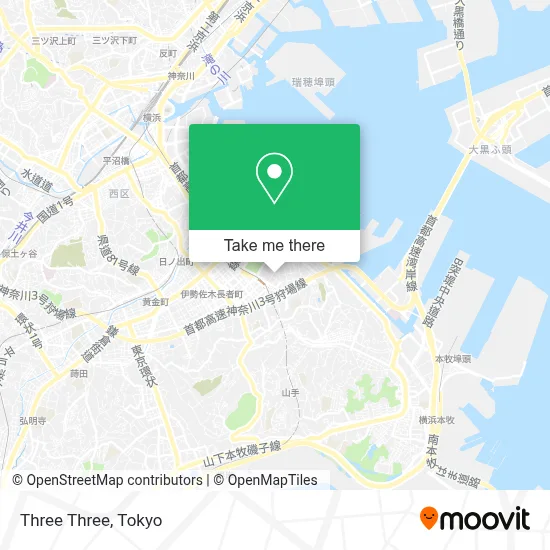 Three Three map