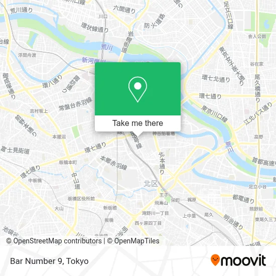 Bar Number 9 map