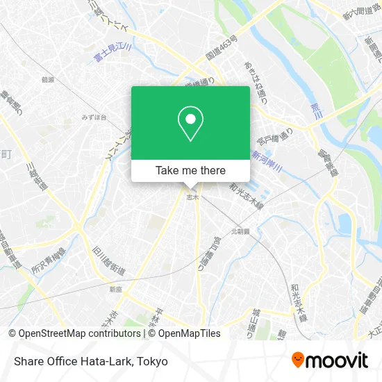 Share Office Hata-Lark map