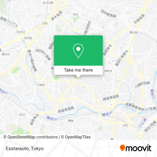 Exstarauto map