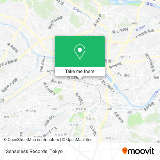 Senseless Records map