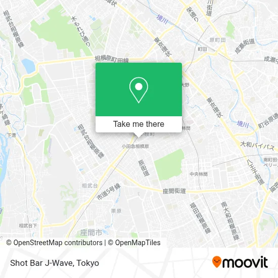 Shot Bar J-Wave map