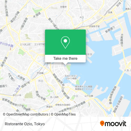 Ristorante Ozio map