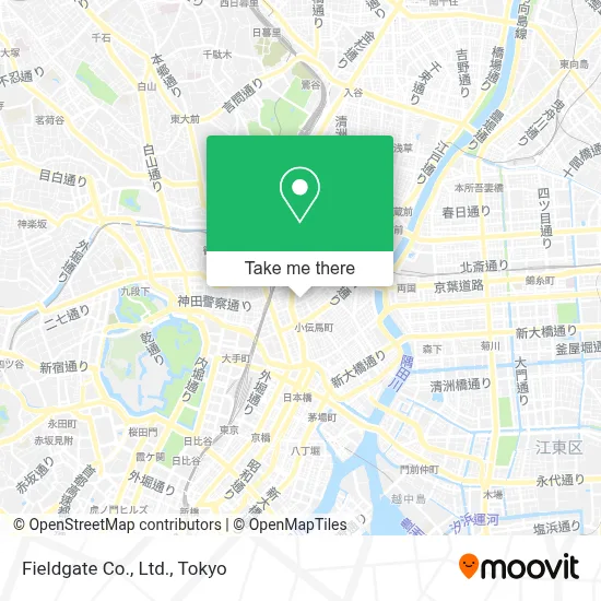 Fieldgate Co., Ltd. map