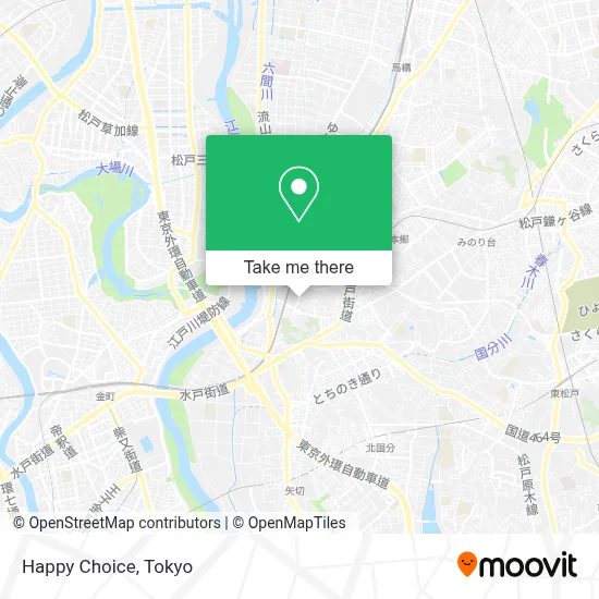 Happy Choice map