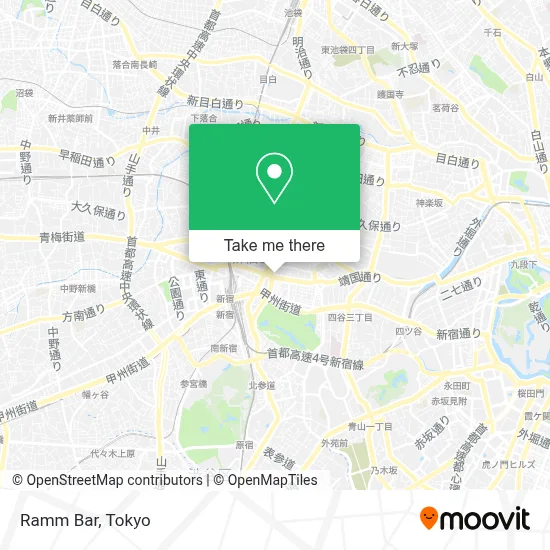 Ramm Bar map