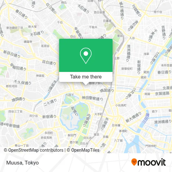 Muusa map