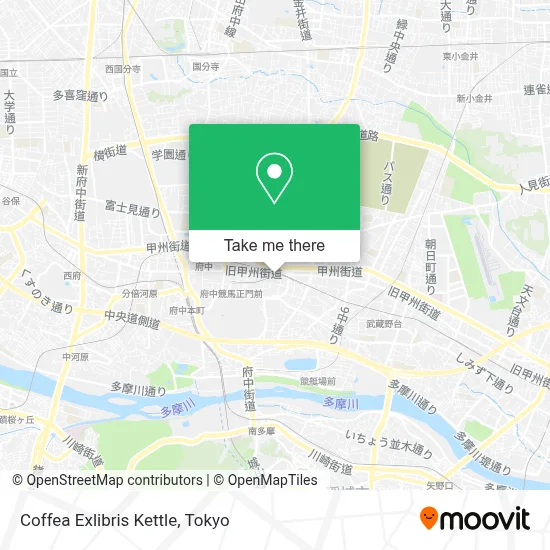 Coffea Exlibris Kettle map