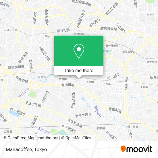 Manacoffee map