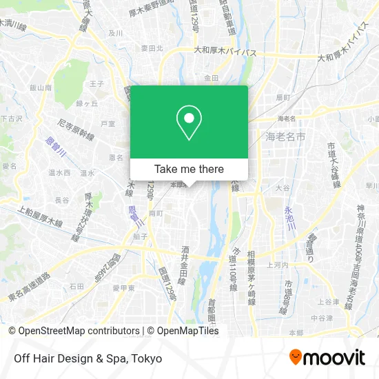 Off Hair Design & Spa map