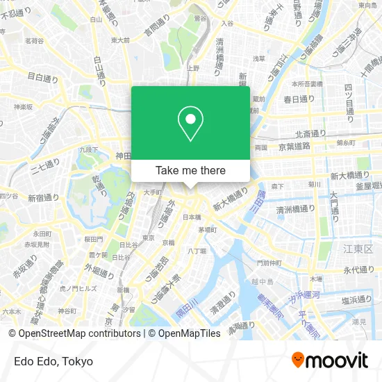 Edo Edo map
