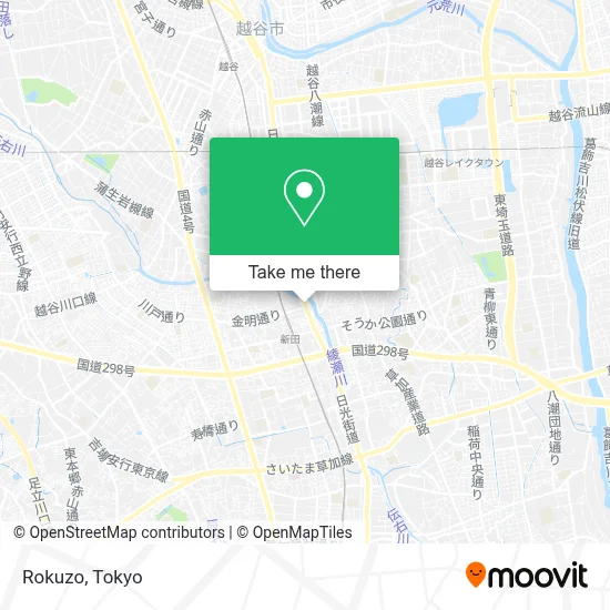 Rokuzo map