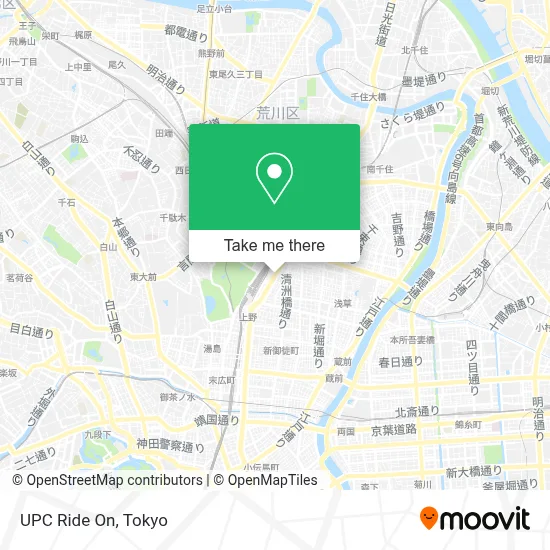 UPC Ride On map
