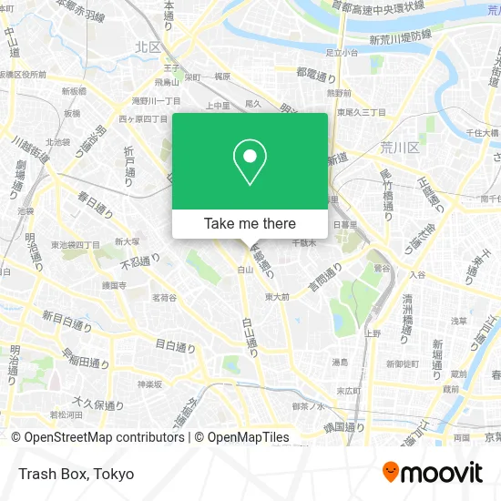 Trash Box map
