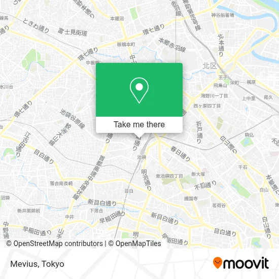 Mevius map