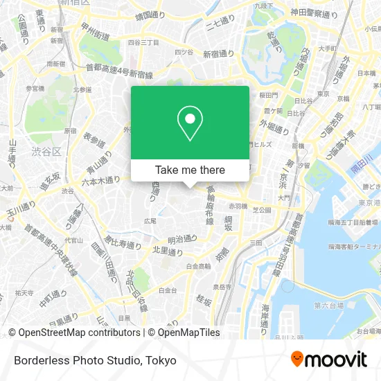 Borderless Photo Studio map