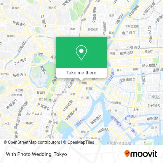 With Photo Wedding map