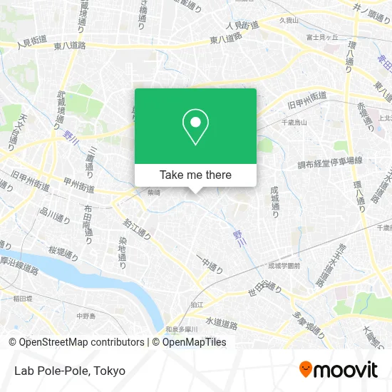 Lab Pole-Pole map