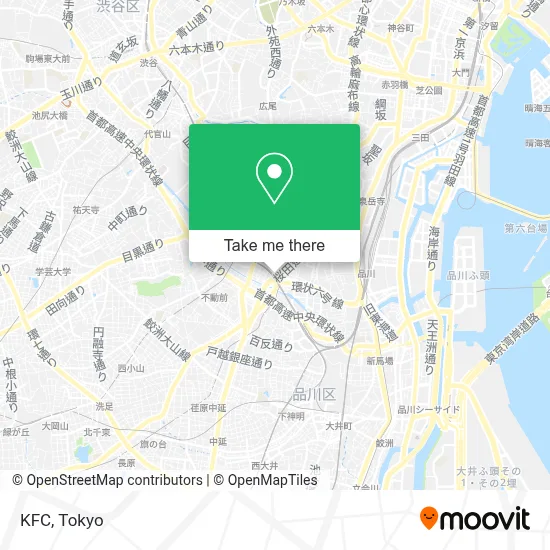 KFC map