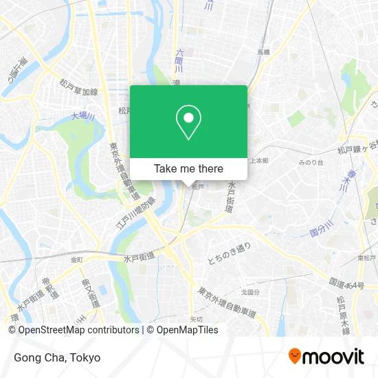 Gong Cha map