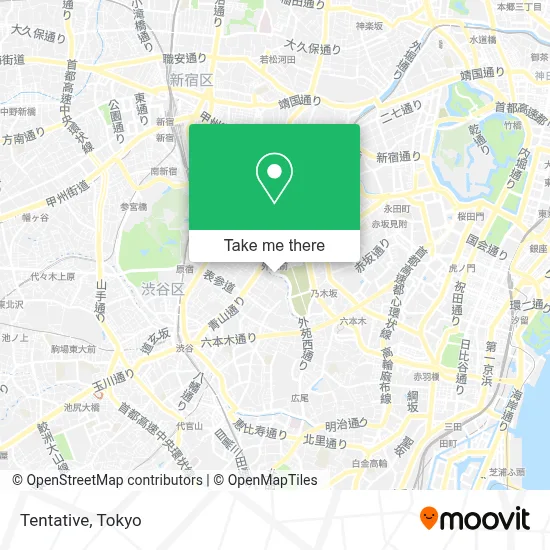 Tentative map