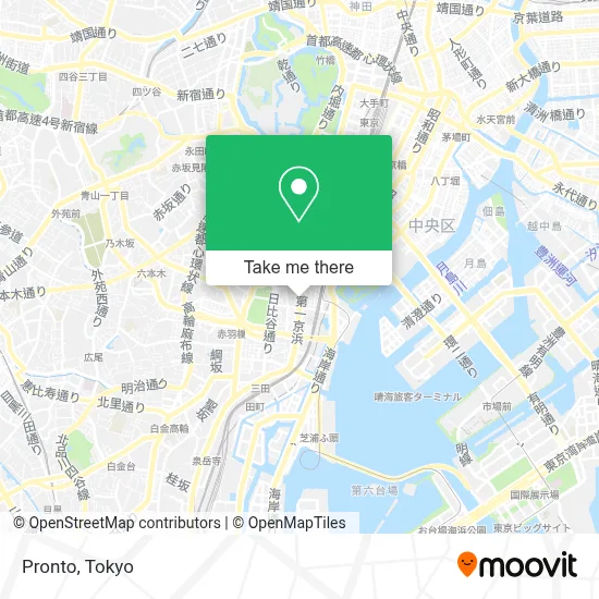 Pronto map