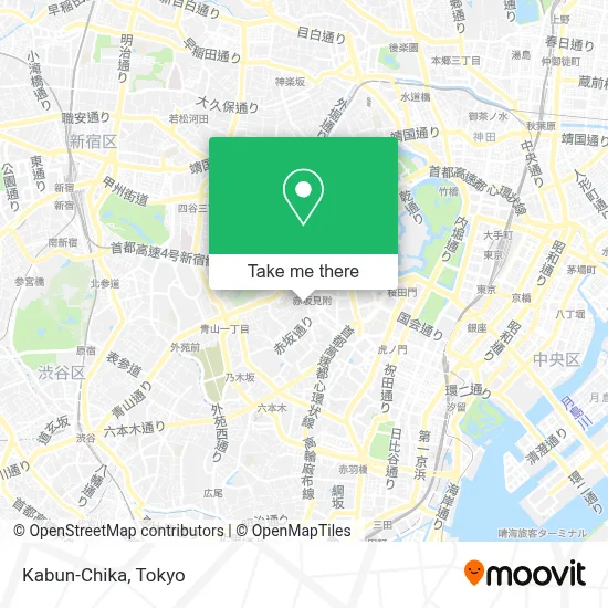 Kabun-Chika map