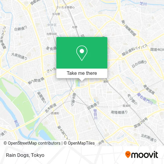 Rain Dogs map