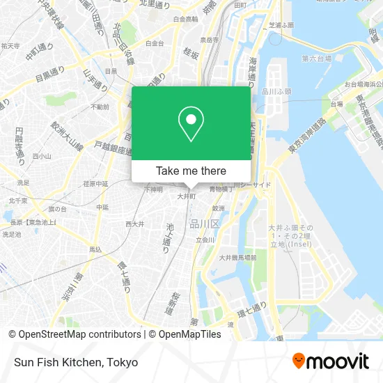 Sun Fish Kitchen map