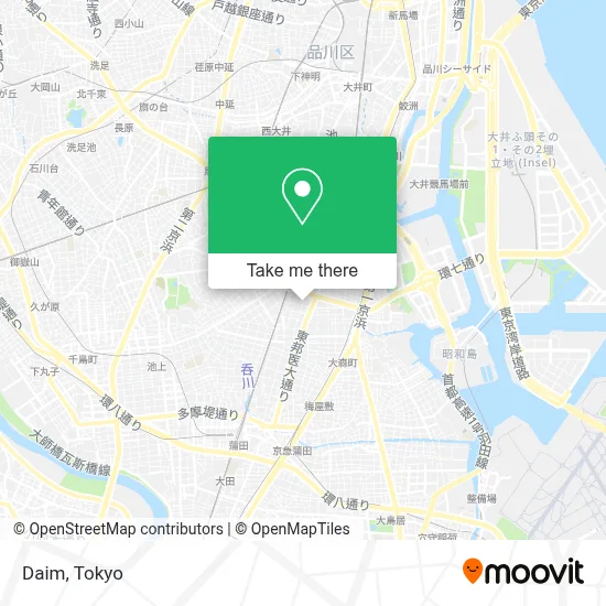 Daim map