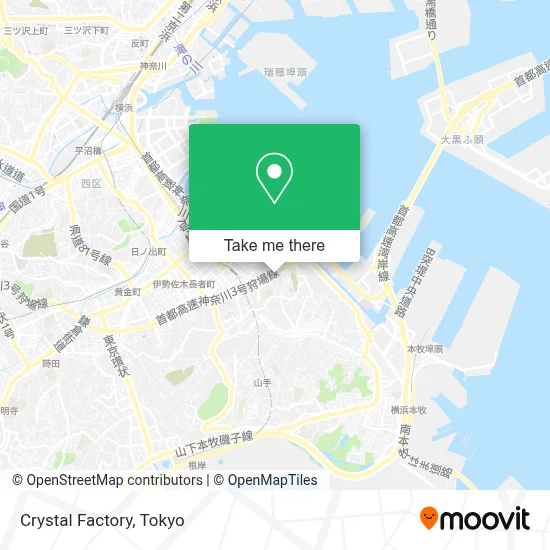 Crystal Factory map