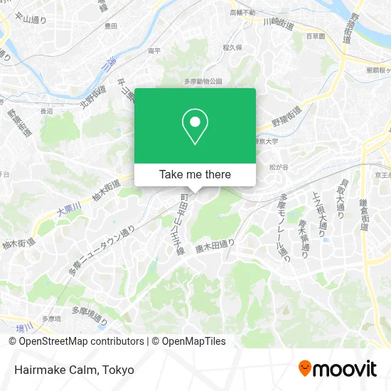 Hairmake Calm map