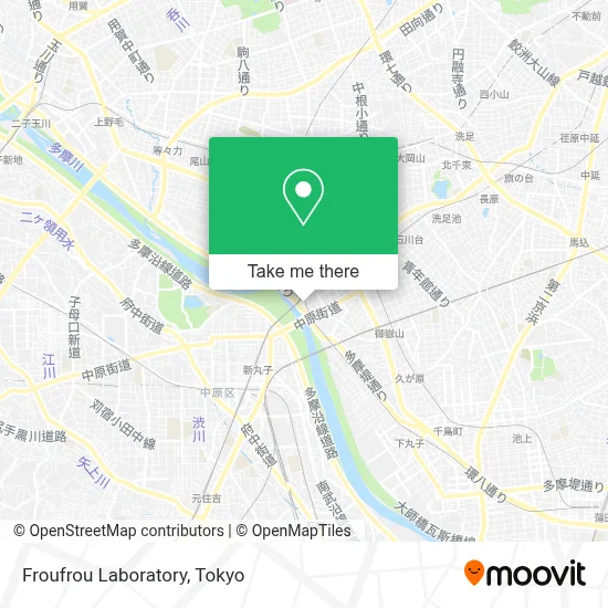Froufrou Laboratory map