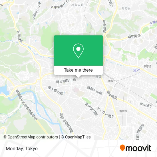 Monday map