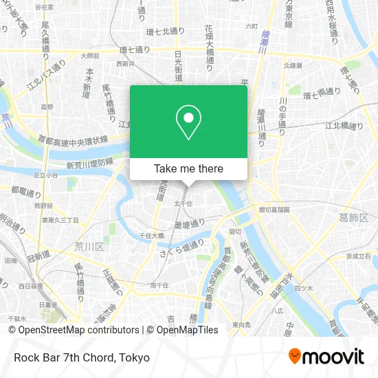 Rock Bar 7th Chord map
