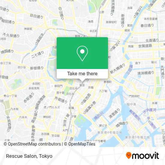 Rescue Salon map