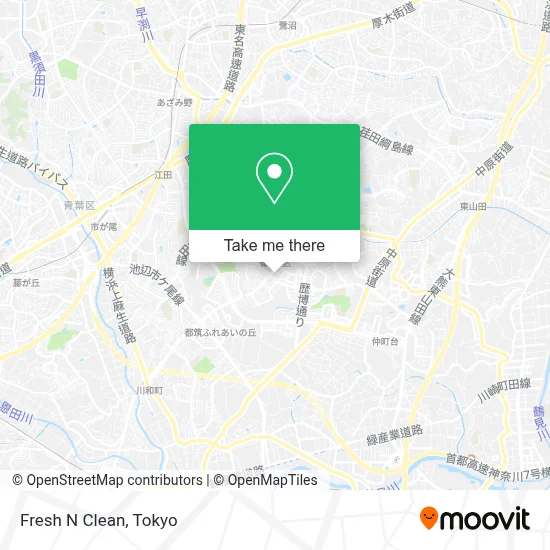 Fresh N Clean map