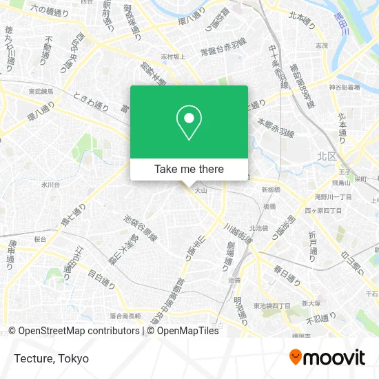 Tecture map
