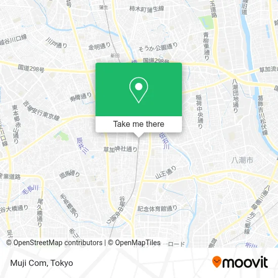 Muji Com map