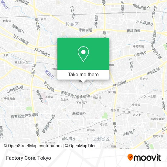 Factory Core map