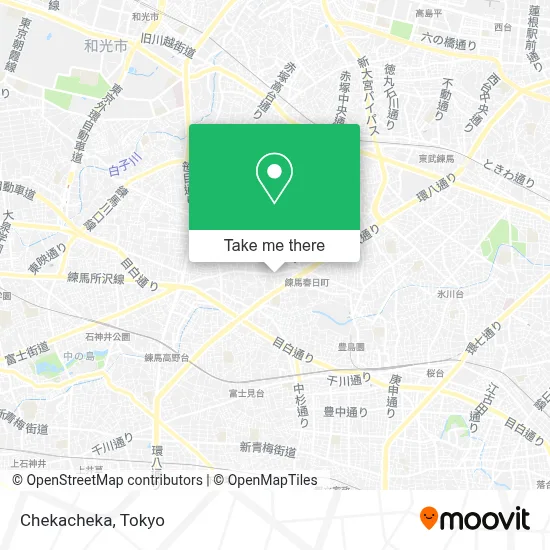 Chekacheka map